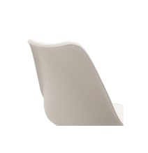 Silla de Oficina Ergonómica en Color Blanco - 93-80x57x48 cm, Comodidad y Estilo Moderno para Trabajo y Estudio.